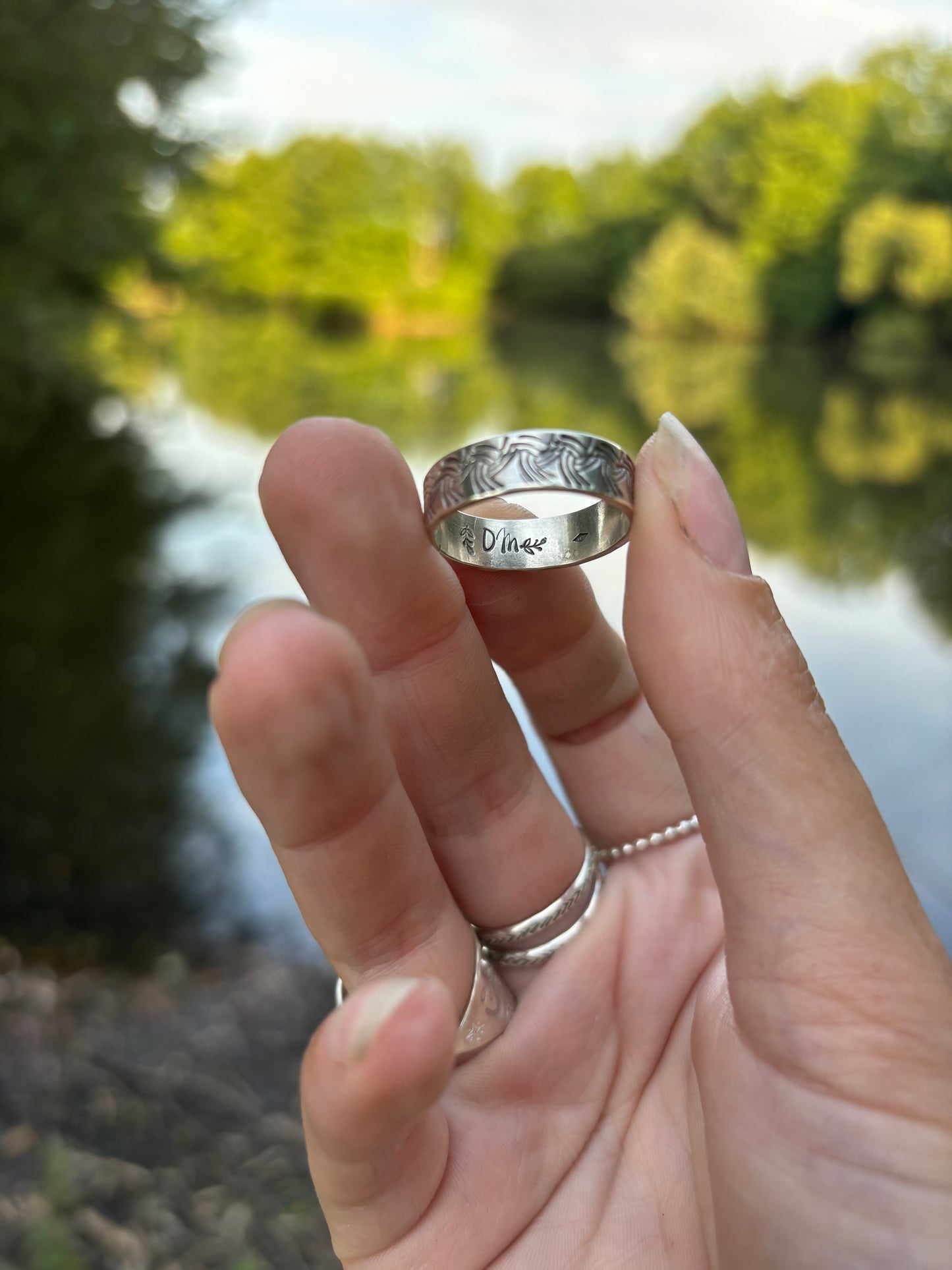 Bague Tribal