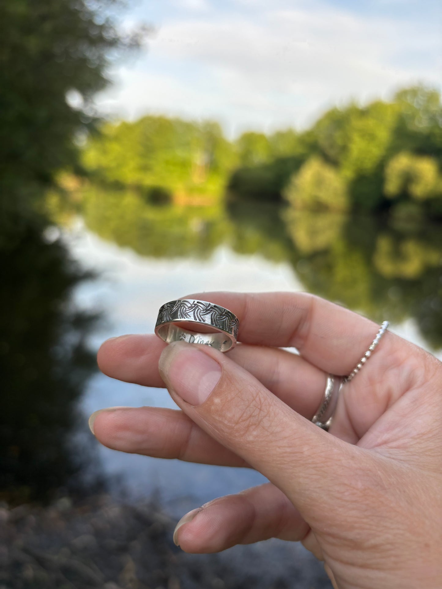 Bague Tribal