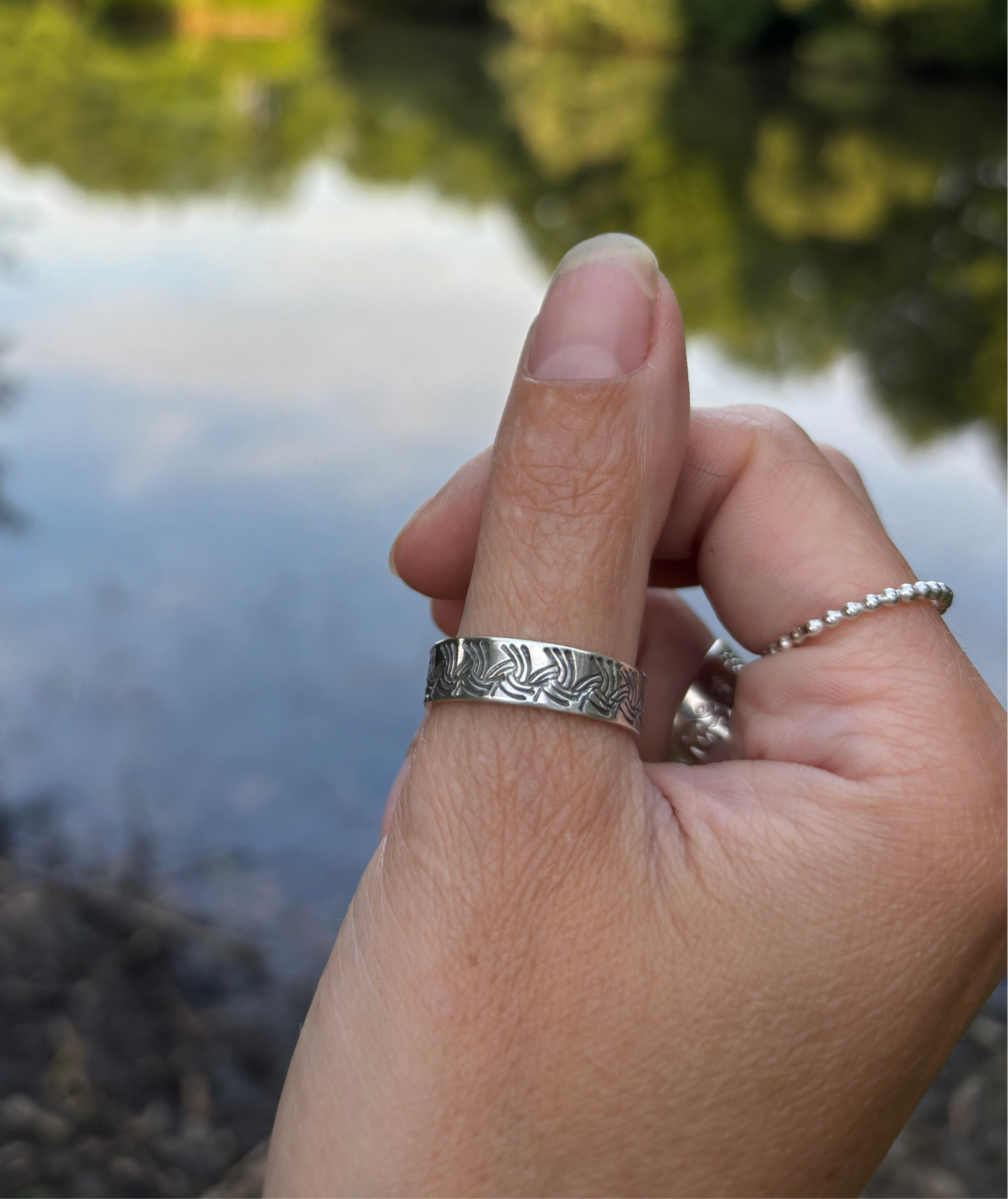 Bague Tribal
