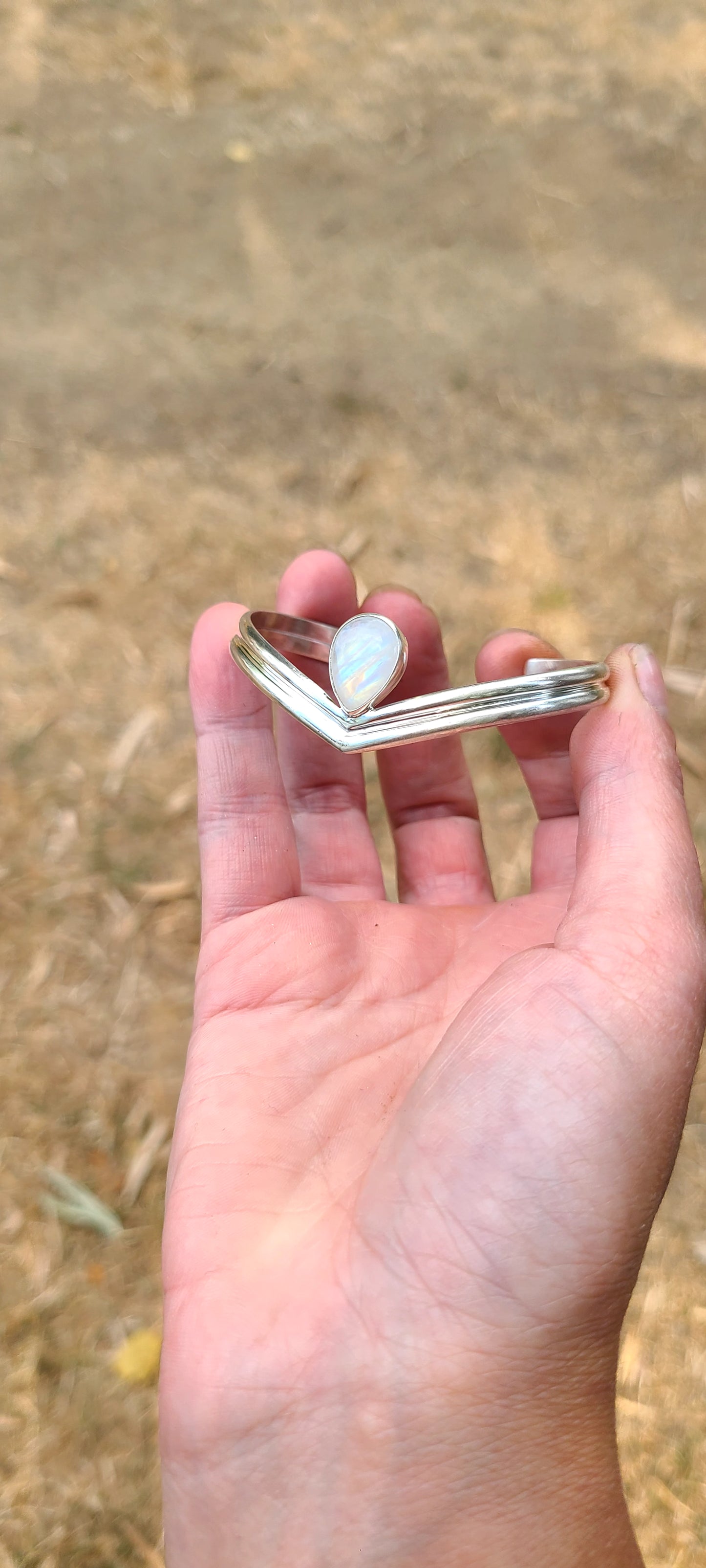 Jonc Lotus et sa labradorite blanche