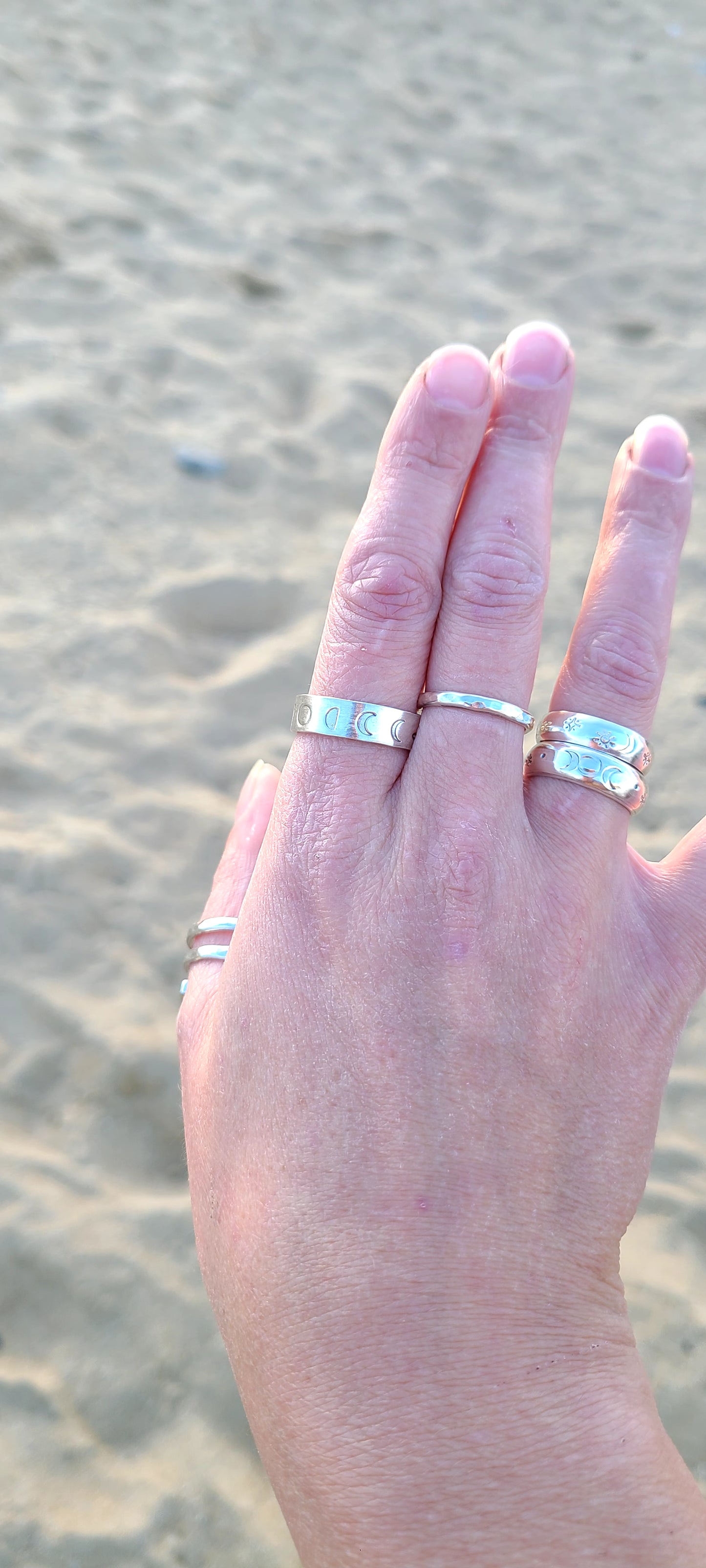 Bague triple déesse