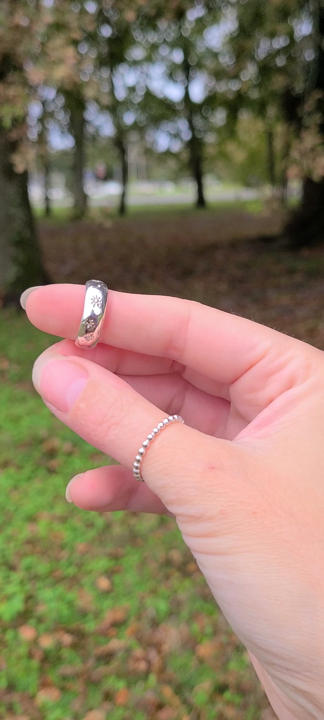 Bague triple déesse