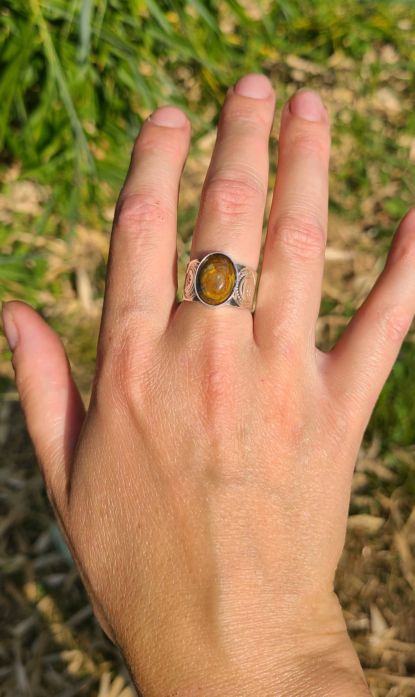 La bague Alcea et sa Pietersite
