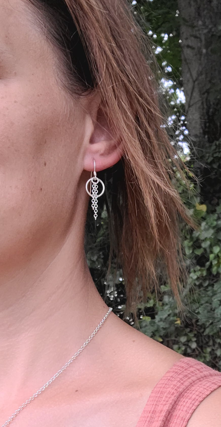 Boucles d'oreilles Asymétriques Serpent