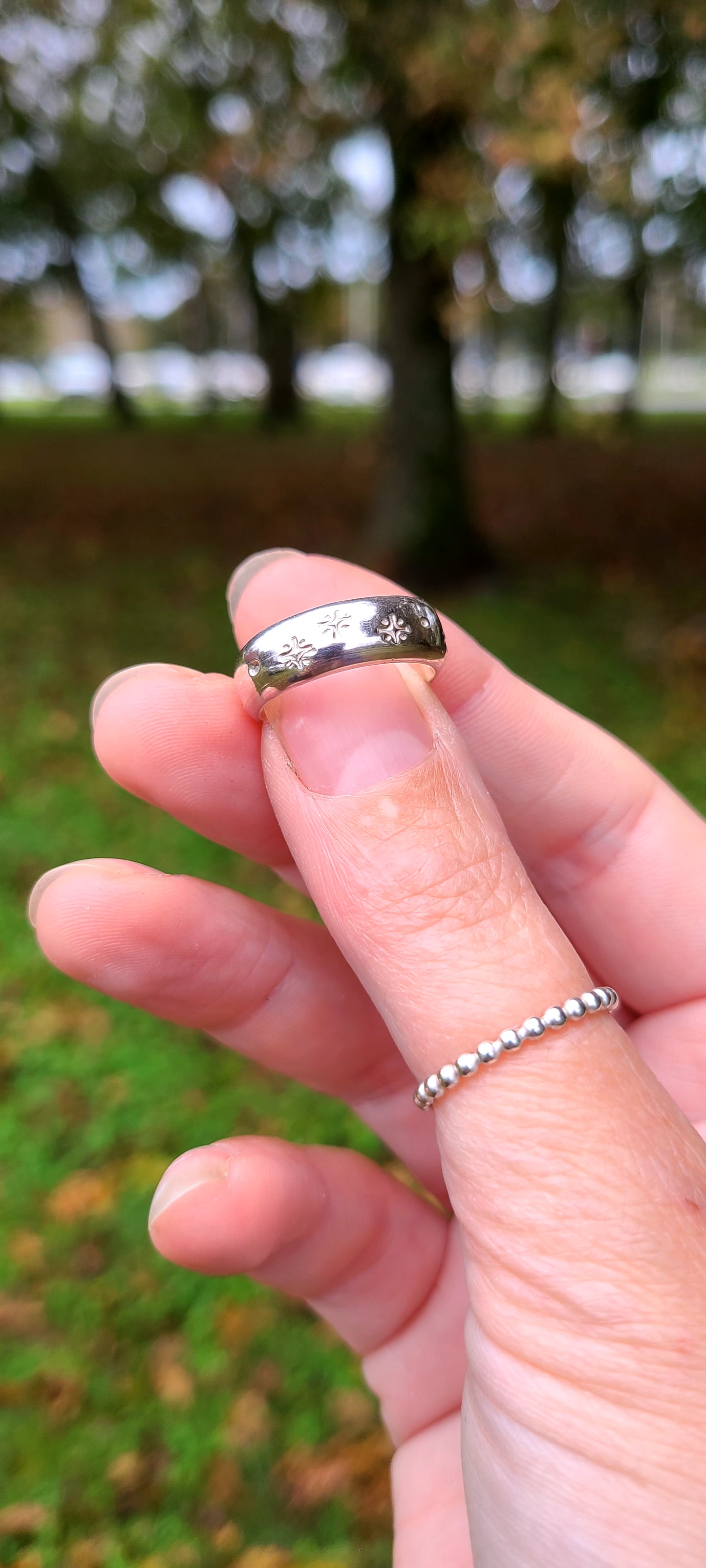 Bague triple déesse