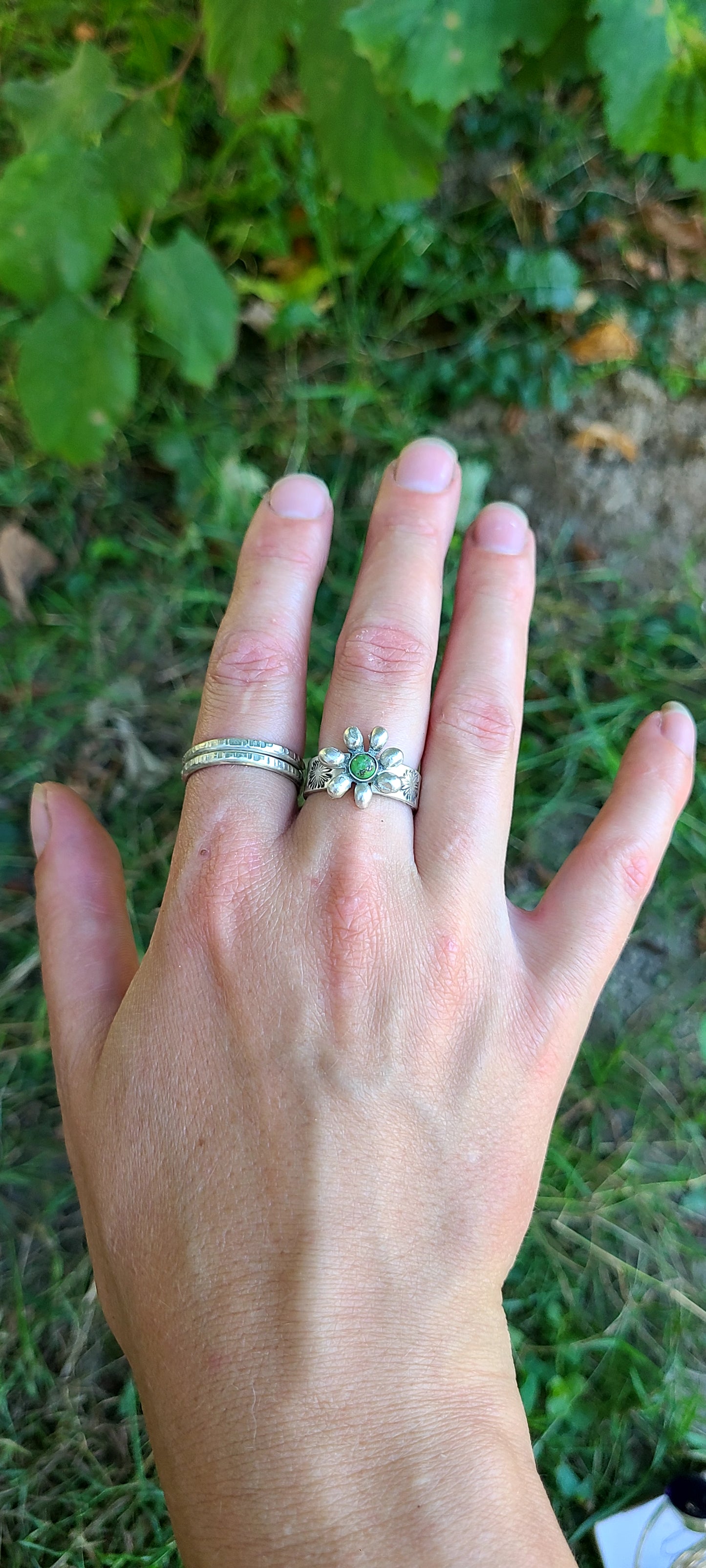 Bague Fleurie Turquoise Sonora