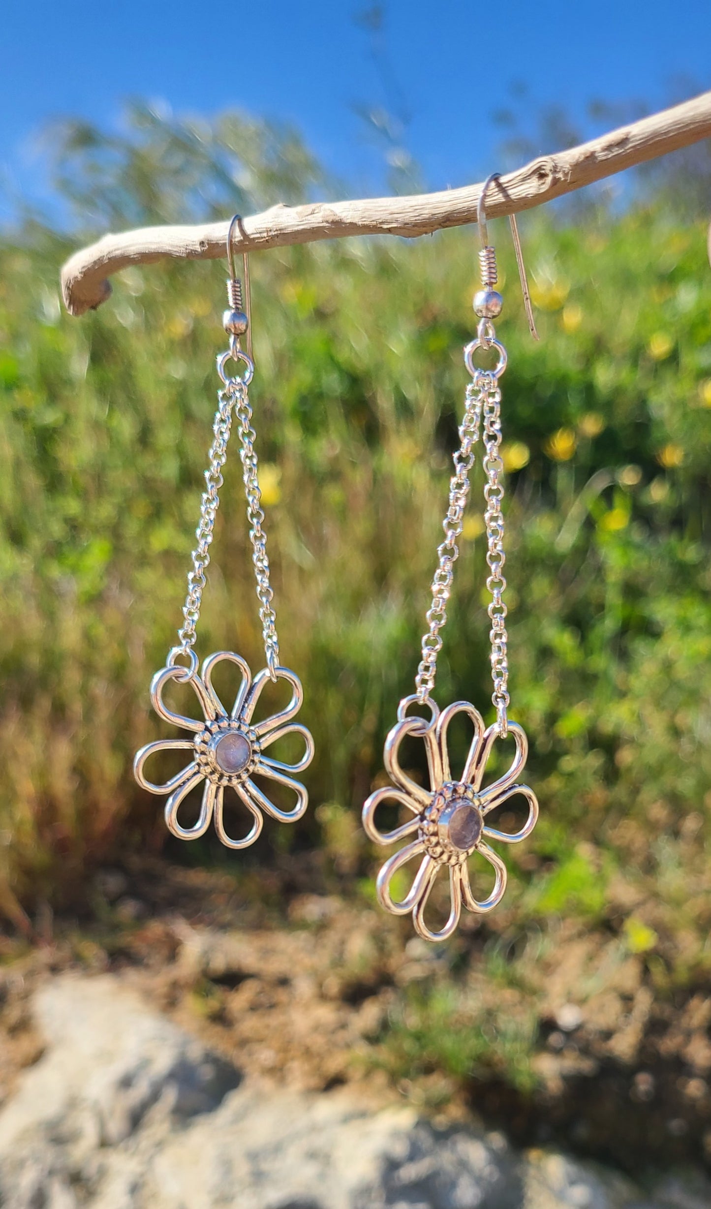 Boucles d’oreilles Flower Power