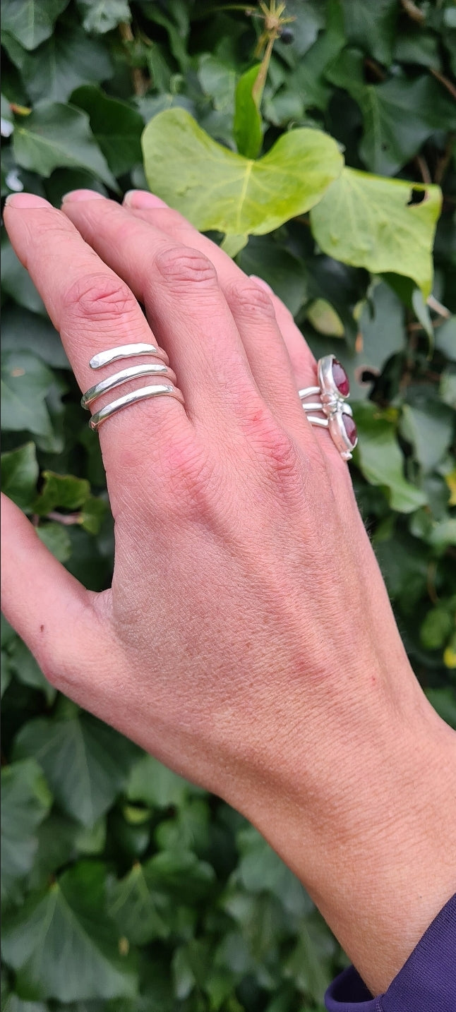 Bague enlassée