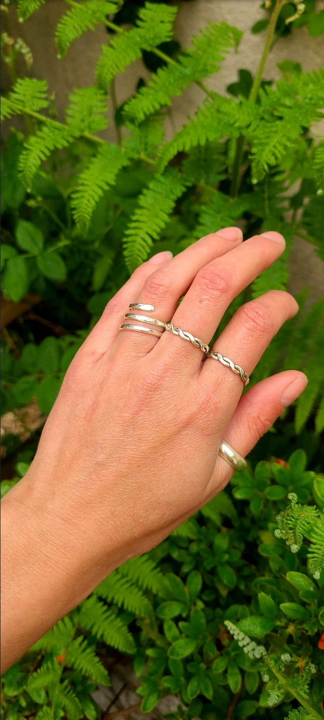 Bague enlassée