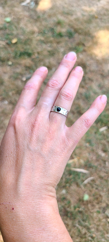 Bague Iris et son Onyx