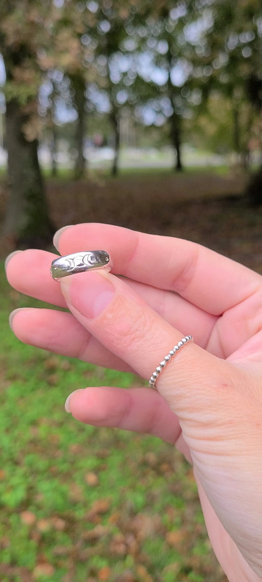 Bague triple déesse