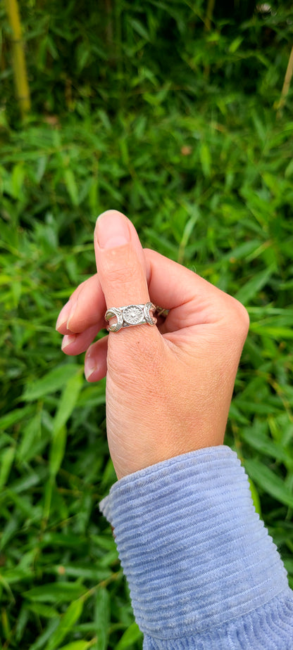 Bague Triple déesse Ethnique