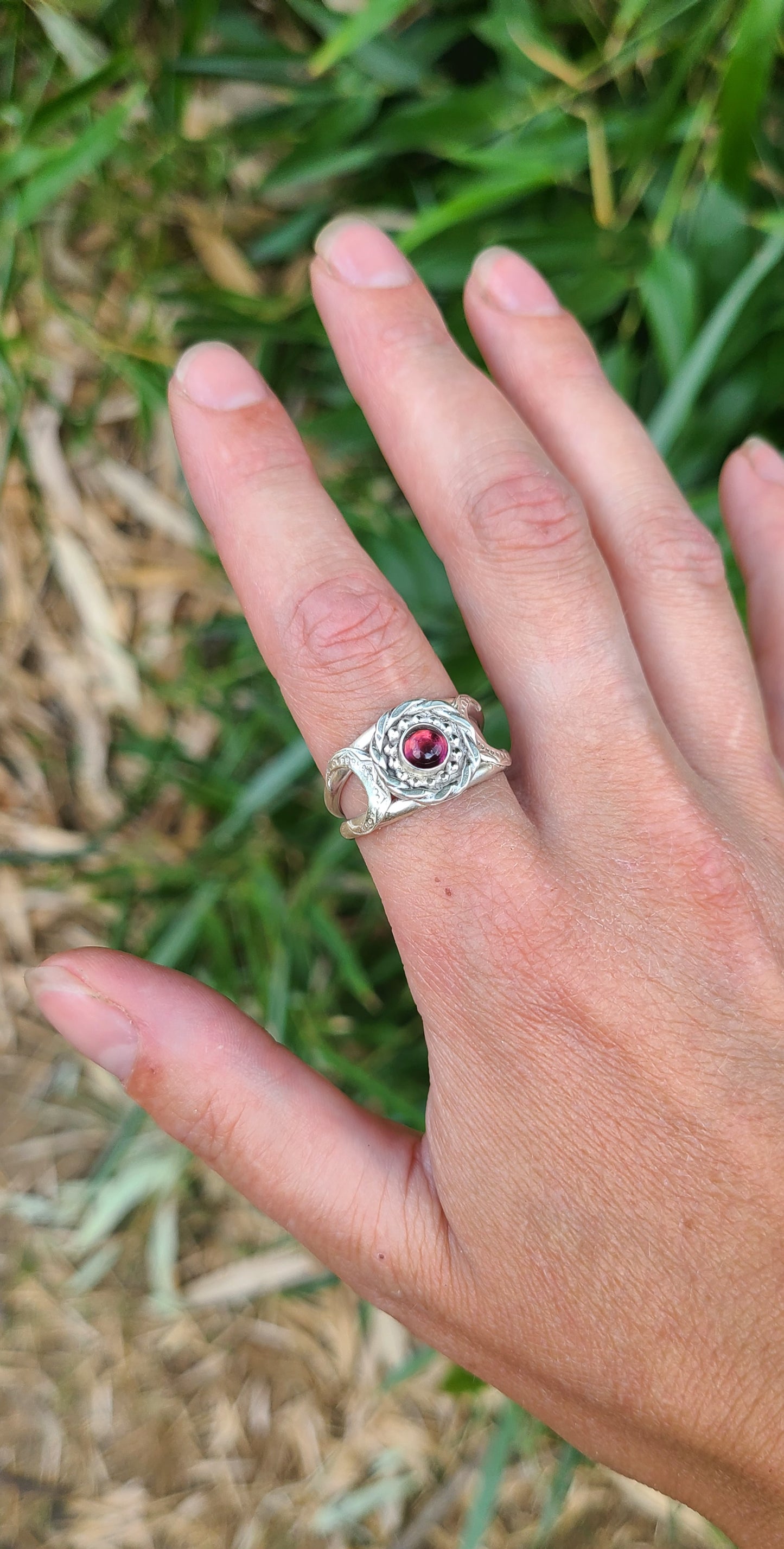 Bague Fuchsia et sa Tourmaline