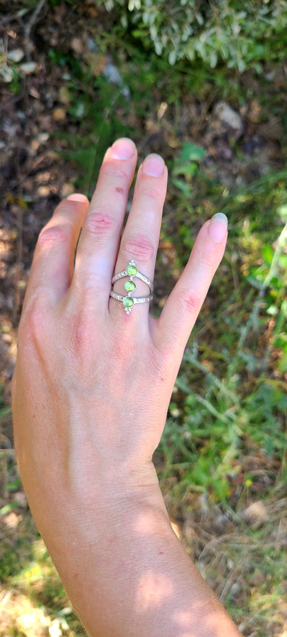 La bague Nina et Peridot