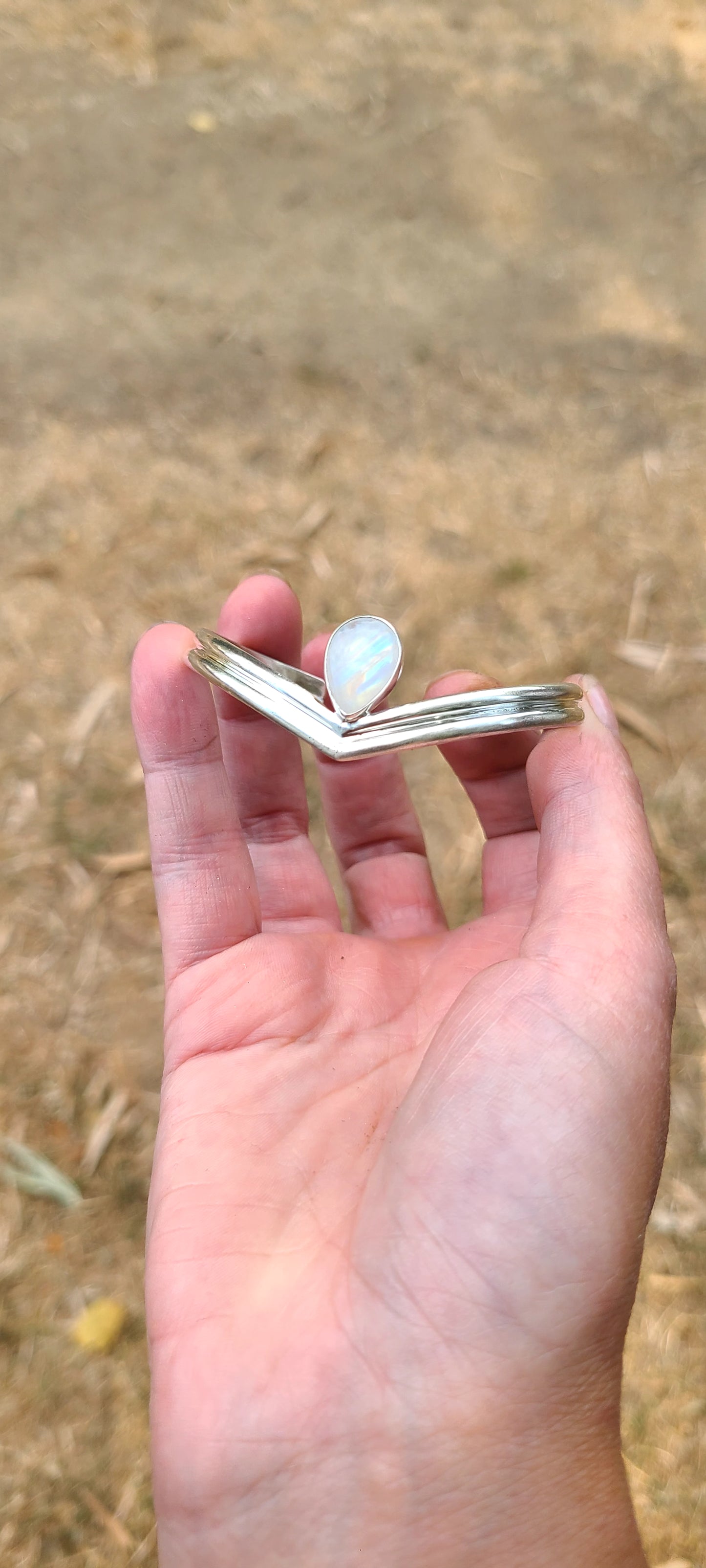 Jonc Lotus et sa labradorite blanche