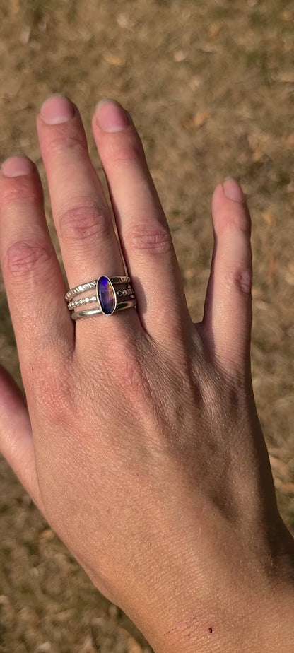 Bague Freesia et son Opale