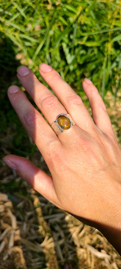 La bague Alcea et sa Pietersite