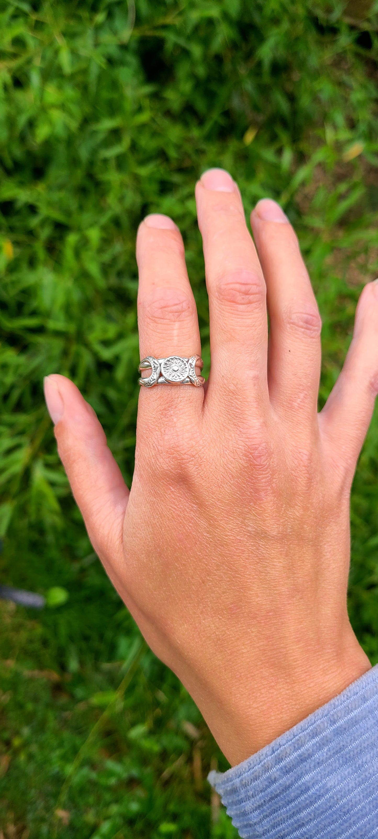 Bague Triple déesse Ethnique