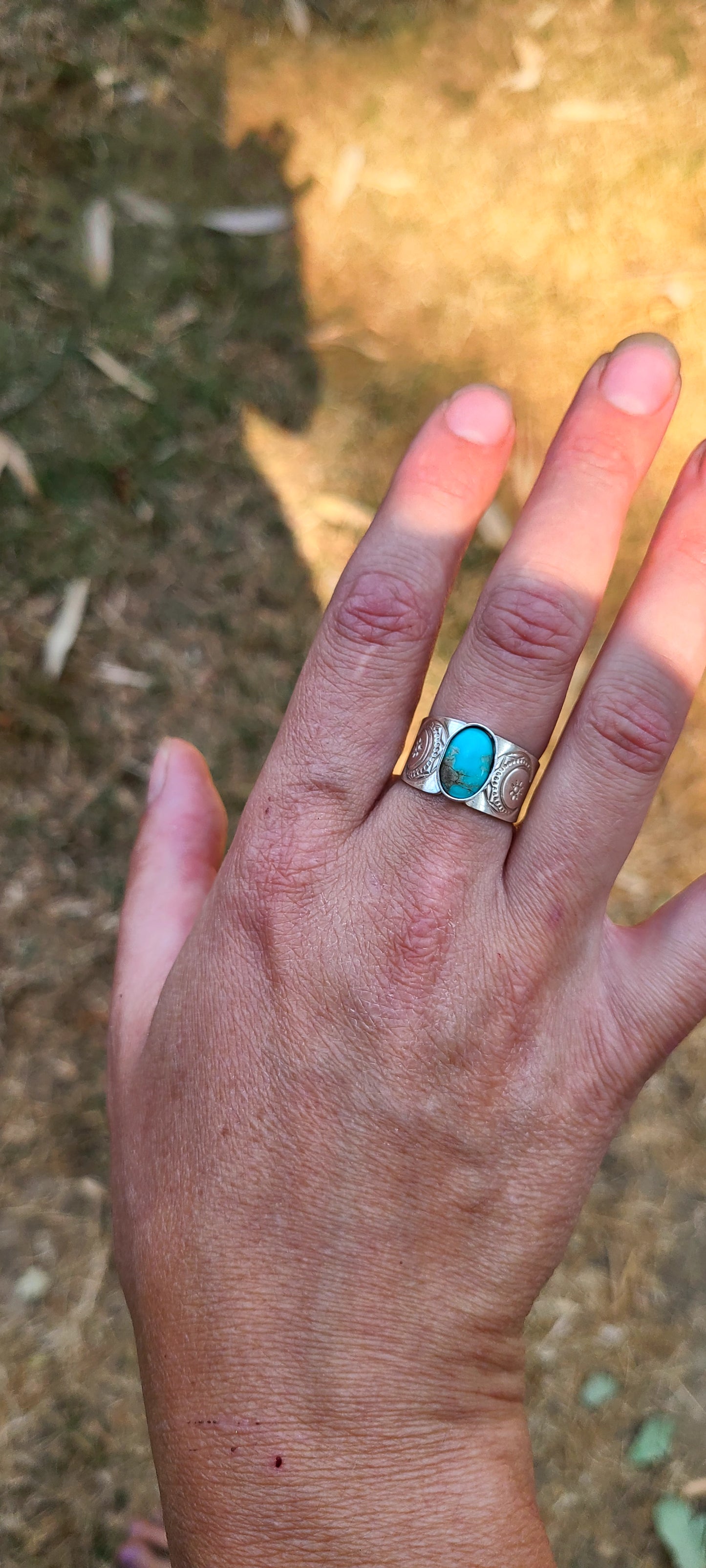 Bague Lobelia et sa Turquoise