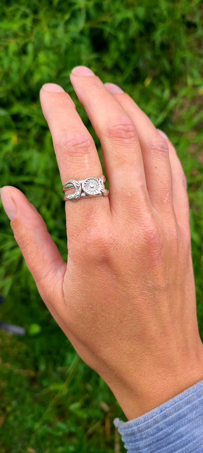 Bague Triple déesse Ethnique