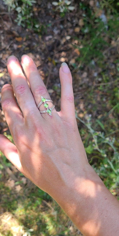 La bague Nina et Peridot