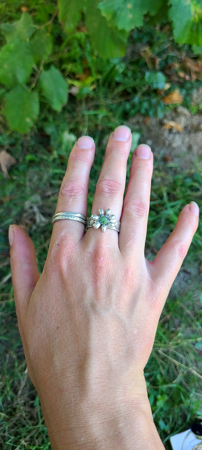 Bague Fleurie Turquoise Sonora