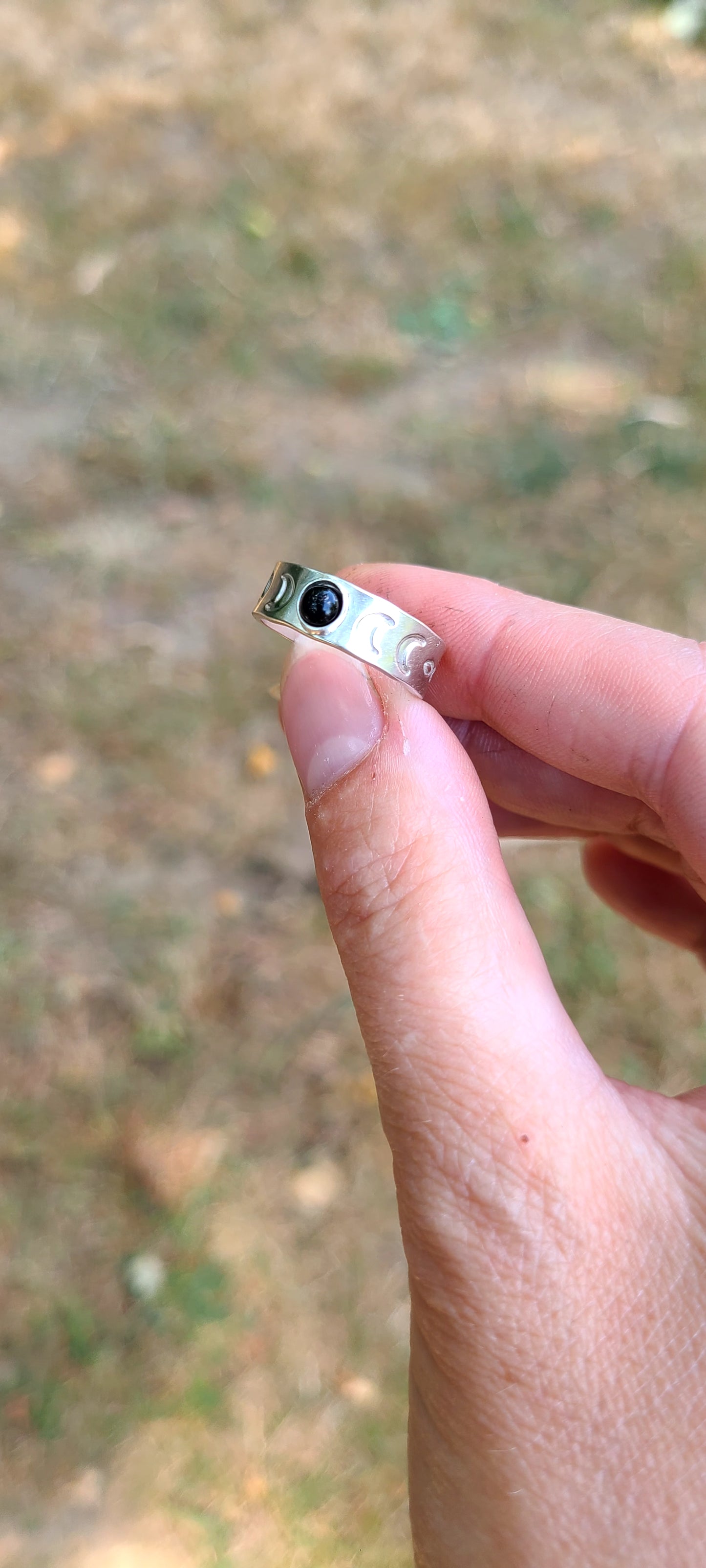 Bague Iris et son Onyx