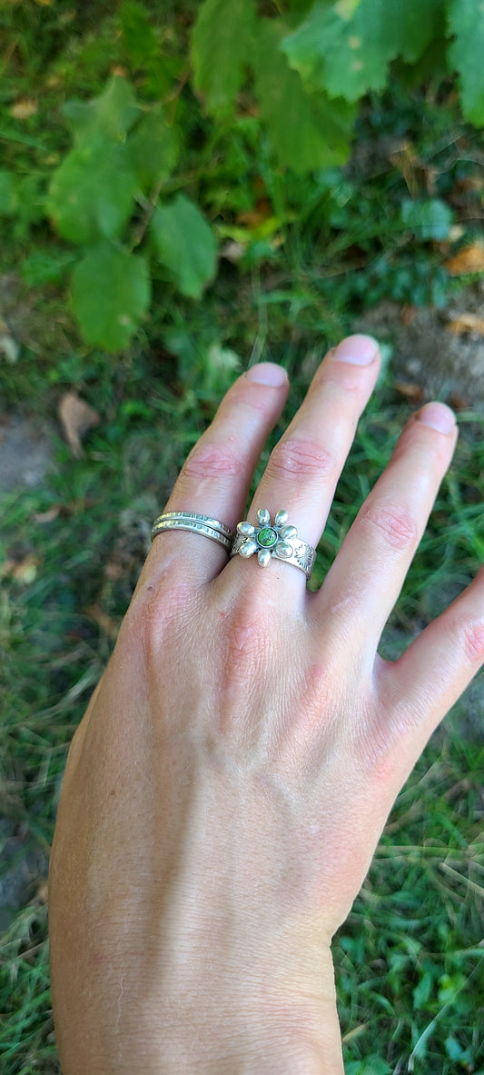 Bague Fleurie Turquoise Sonora