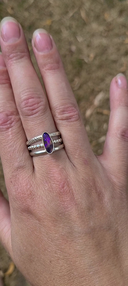 Bague Freesia et son Opale