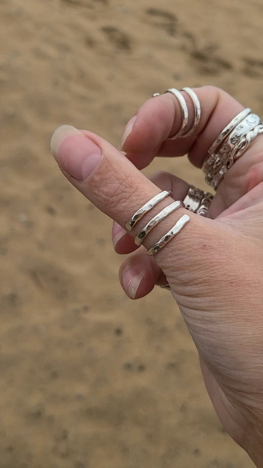 Bague enlassée